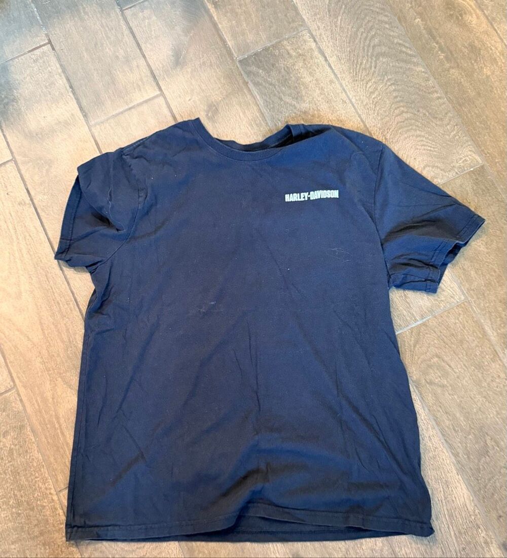 Harley-Davidson Genuine Motor Oil Refinery Sealed Graphic T-Shirt Men 2XL XXL